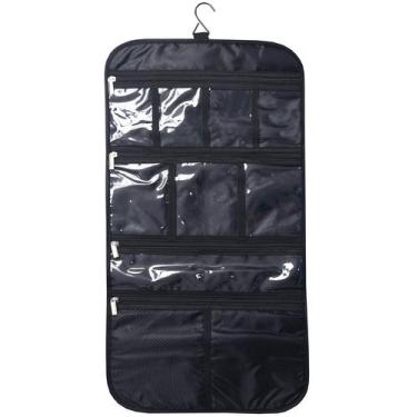 Imagem de Bolsa de viagem suspensa para higiene pessoal Freegrace Premium Black 
