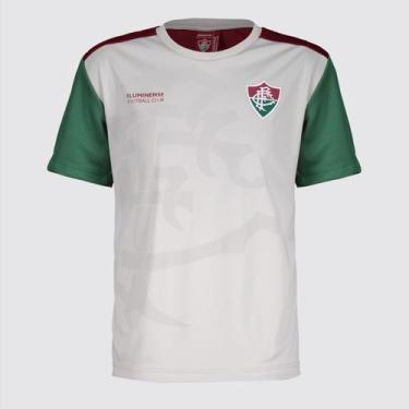 Imagem de Camisa Fluminense Pulsar Infantil Off-White - Braziline, 10 ANOS