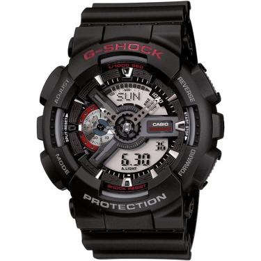 Imagem de Relógio Casio Masculino Ref: Ga-110-1adr G-shock Anadigi