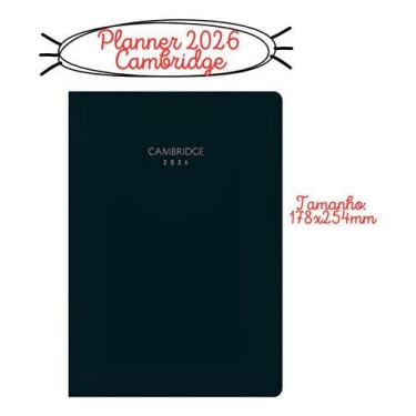 Imagem de Agenda Cambridge Planner Manager Mensal 2026 Tilibra