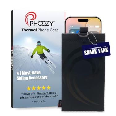 Imagem de PHOOZY Capa térmica para celular Apollo II bolsa com isolamento térmico para clima frio | Prolonga a vida útil da bateria 4X | Acessórios de esqui e snowboard da NASA Tech | Grau Militar | Grande