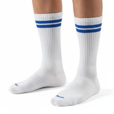 Imagem de Meia Esportiva Masculina Mash Active Algodão Cano Longo Punho Canelado