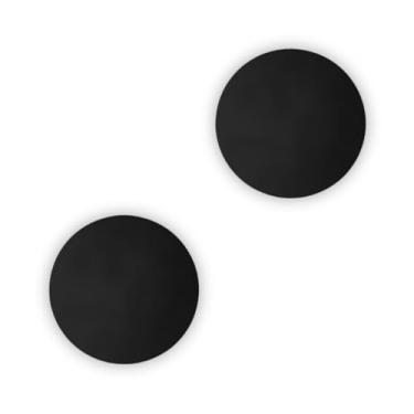 Imagem de Kit 2 Tapete Almofada Silicone Preto Protetora Fogão De Indução Descanso Assadeira