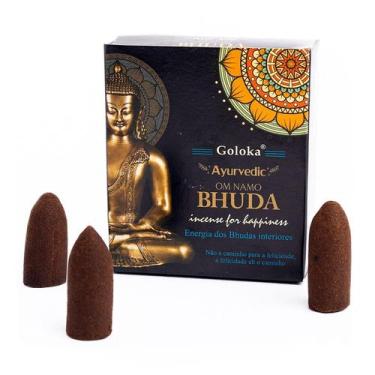 Imagem de Incenso Indiano Goloka Cascata On Namo Budha