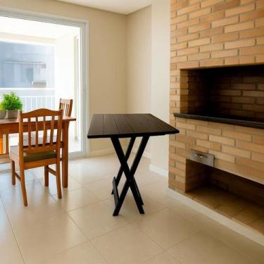 Imagem de Bistrô para bar Dobrável de Madeira maciça Ismalu, Preto