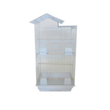 Imagem de Gaiola para pássaros YML 46x36 cm Villa Top White