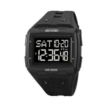 Imagem de Relógio Digital Masculino SKMEI 2186 À Prova D'Água 5Bar Com Luz De Fu