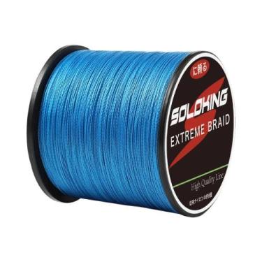 Imagem de Linha De Pesca Trançada SOLOKING 300M PE Super Forte 10LB-80LB Multifi