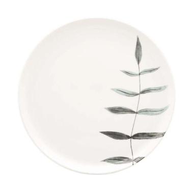 Imagem de Prato Raso Em Cerâmica Flat Samambaia 26cm Oxford