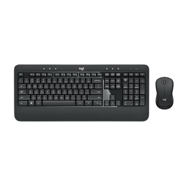 Imagem de Logitech MK540 Combo avançado de teclado e mouse sem fio para Windows, receptor USB unificador de 2,4 GHz, teclas de atalho multimídia, bateria de 3 anos, para PC, laptop