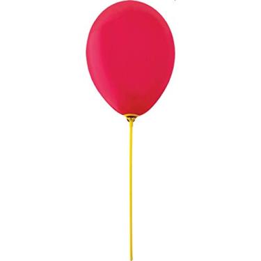 Imagem de Kl FolhasFestas Suporte Para Balao Amarelo 33 Cm - Pacote Com 10 Klf Festas Amarelo, Amarelo, 10 unidades