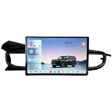 Imagem de Upgread de rádio automotivo Android para Ford Explorer 5ª geração e 6ª geração, mantém botões e controles físicos A/C, 8G + 128G, CarPlay sem fio e Android Auto (13,3 polegadas para 6ª base Explorer