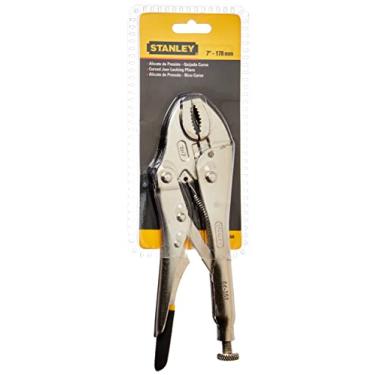 Imagem de STANLEY Alicate de Pressão Mordente Curvo de 7 Pol. (178mm) 84-368