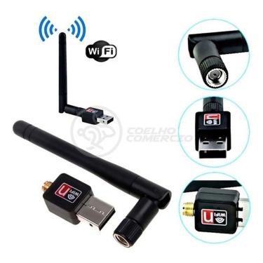 Imagem de Antena Usb 2.0 Receptor De Wifi Wireless Internet Sem Fio 1200Mbps 802.Inn Pc Notebook 31