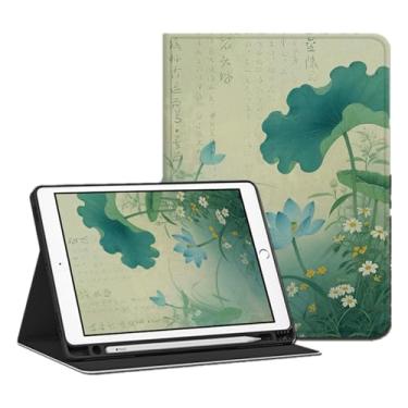 Imagem de Yzlvigrous Capa para ipad Mini 7 Gen 2024/ipad Mini 6 Gen 2021, Visualização em Vários Ângulos, Capa Fina de Suporte PU de 8.3 Polegadas com Despertar/sono Automático