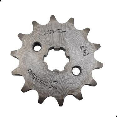 Imagem de Pinhão Riffel 14D Biz 100 Biz 110I Biz 125 Pop 100 Pop 110I