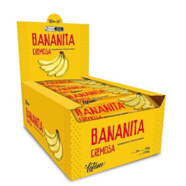 Imagem de Latam Fit Bananita Tradicional Com Açúcar 24 Unidades-Unissex