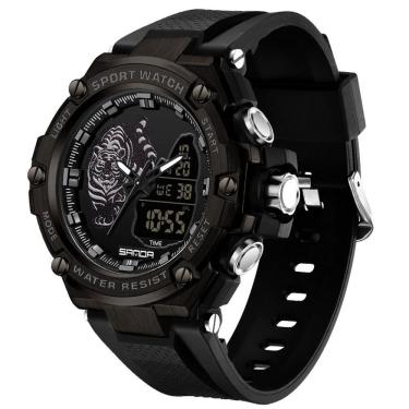 Imagem de Relógio Masculino Duplo Digital Multifunção A Prova D´Agua