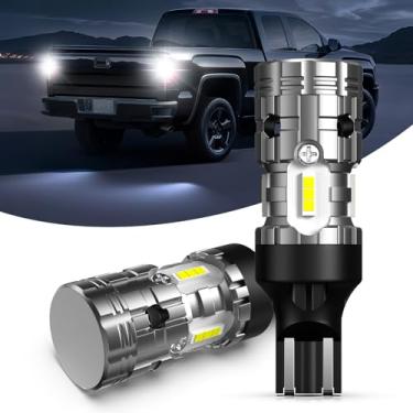 Imagem de YCLL Lâmpada de LED 921, luzes reversas 912 T15 para GMC Sierra 1500 2500 3500 HD, 6000K branco frio, 300% de brilho, Plug and Play, 2 peças