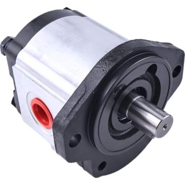 Imagem de Solarhome Bomba de engrenagem hidráulica 4-12 GPM reto 3/10.2 cm eixo com chave SAE A-2 parafusos CCW flange de ferro fundido