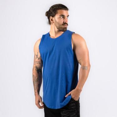 Imagem de Regata Machão Basica Lisa  Royal-Masculino