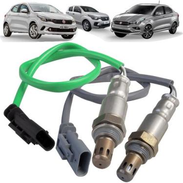 Imagem de 2x Sonda Lambda Pré/Pós Fiat Argo Cronos Mobi Uno 1.0/1.3 - SEEDS AUTO