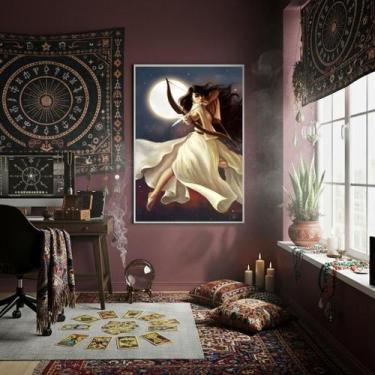 Imagem de Quadro Decorativo Artemis Deusa Grega Da Caça - 70X50Cm - Quadros On-L