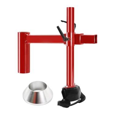 Imagem de Ysyqkn Kit Adaptador Tipo "cabeça de Pato" para Desmontadora de Pneus Manual, Acessório em aço Carbono com Cone Prateado, Ferramenta Profissional