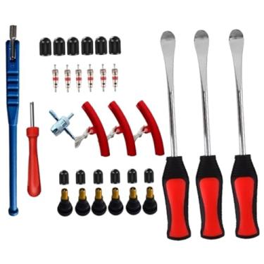 Imagem de Ysyqkn Kit de Ferramentas Portátil para Carro E Bicicleta, para Pequenas Máquinas Agrícolas, Multiuso, 27 Unidades