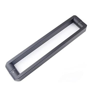 Imagem de STXYANGV Puxador de porta de vidro portas deslizantes de chuveiro peças de reposição para box de chuveiro tela de maçanetas de banheiro internas/externas (tamanho: 480 mm/440 mm)