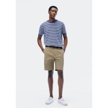 Imagem de Bermuda Hering Reta Cós Elástico Masculina-Masculino