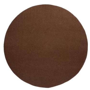 Imagem de TTETTZ Tapete para Bateria com Base Antiderrapante, Tapete de Prática Multiuso, Estável E à Prova de Som para Palco Doméstico, Bateria de Jazz E Apartamentos, Redondo Cáqui