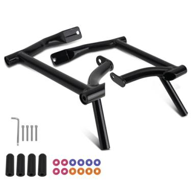 Imagem de maXpeedingrods Protetor de bolsa de selim para Harley Touring Road King, Road Glide, Street Glide, Electra Glide 2009-2025 Flat-Out Crash Bar