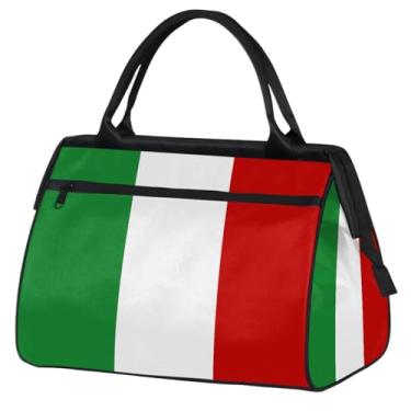 Imagem de Bolsa pequena para o fim de semana para mulheres e homens, design de autismo, bolsa de viagem dobrável, Cor: 3, 15.2*8.3*11.6 inch, Moderno