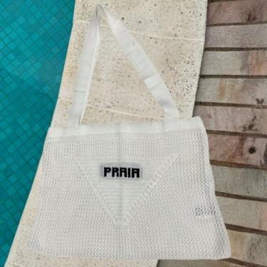 Imagem de Bolsa Crochê Feminina Tricot Saida de Praia Tendência Verão - GIP, Bra