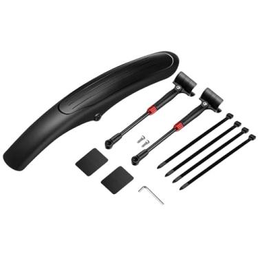 Imagem de Paralamas ajustáveis ​​para bicicletas de estrada e montanha, compatíveis com pneus 700c de 26 a 29 polegadas, dianteiros e traseiros. Paralamas alargados com aileron.(ALT-005)