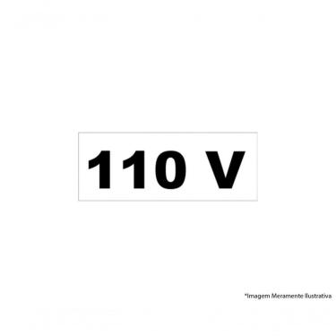 Imagem de Placa Sinal.Pvc 03,5X1,5Cm 110V 16Pcs Ref2473