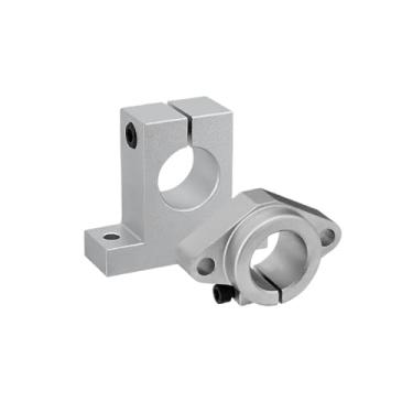 Imagem de SK8 SK10 SK12 SK16 SK20 SHF8 SHF10 SHF12 Suporte de eixo de trilho de rolamento linear haste linear CNC Router peça de impressora 3D (SHF12)