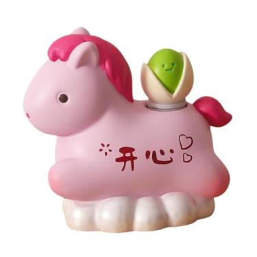 Imagem de Wswqop Estátua de Cavalo, Escultura de Animal, Ornamento de Cavalo Do Zodíaco em Resina para Uso Interno, Casa de Campo, Lareira, Entrada, F, Tamanho real