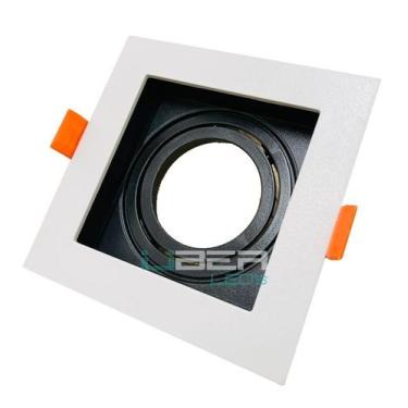 Imagem de Spot Embutir Recuado Dicroica Abs Branco / Preto - Skylight - Skylight