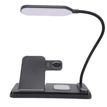 Imagem de Generic Estação de Carregamento Rápido Sem Fio Eficiente de 15 W Suporte para Carregador de Vários Dispositivos para Telefones Fones de Ouvido Relógios Inteligentes Com Lâmpada - Interface C - Dock