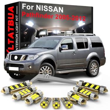 Imagem de Kit de luz interna LED de substituição para NISSAN Pathfinder R51 2005 2006 2007 2008 2009 2010 2011 2012