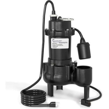 Imagem de Bomba submersível de efluente de esgoto LANCHEZ 1HP 21340 LPH