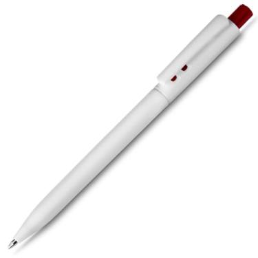 Imagem de Caneta Esferográfica Retrátil, Escrita Azul, Alumínio Reciclado, Corpo Emborrachado, Ponta Touch, Refil Parker, Ambidestro, 15g (Vermelho)