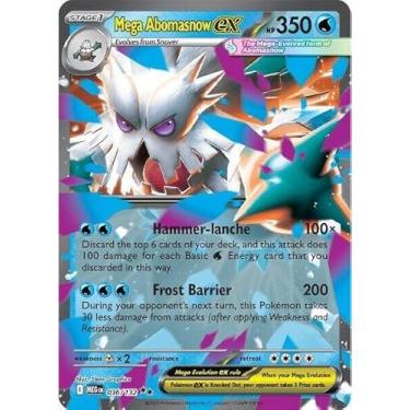 Imagem de Pokemon - Mega Abomasnow ex - 036/132 - ME01: Mega Evolution (MEG) - Double Rare - Single Card