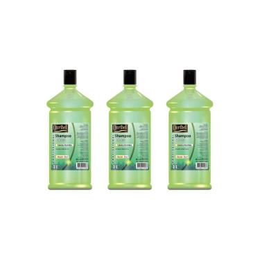 Imagem de Shampoo Ouribel 1000Ml Babosa - Kit C/3Un