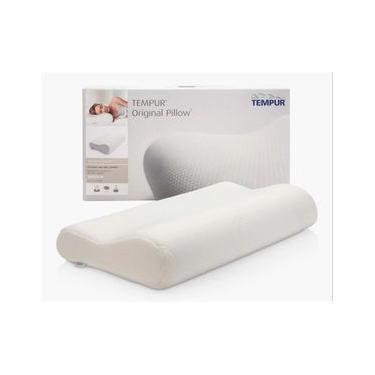 Imagem de Travesseiro Tempur Original Queen M 61x31x10/7 cm Branco