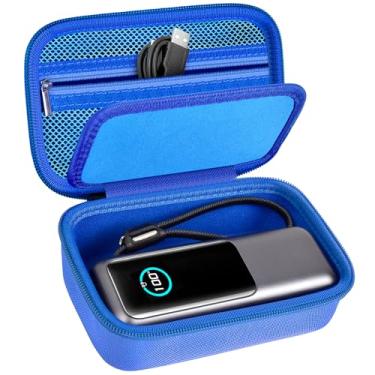 Imagem de Capa compatível com Anker Prime Power Bank, 27.650mAh 3 portas 250W e para estação de carregamento Prime USB C, suporte de viagem para base de carregamento Anker Prime, carregadores portáteis, cabo