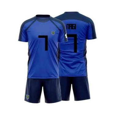 Imagem de Camiseta De Manga Curta Unissex Com Estampa De Futebol Futsal Anime Bl