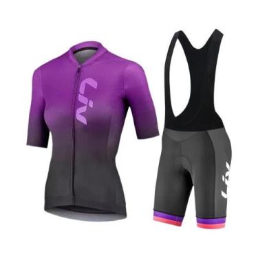 Imagem de Camisas De Ciclismo Femininas De Verão Respiráveis E De Secagem Rápida